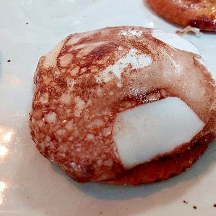 ブルーベリージャムとマシュマロとチョコのリッツ